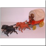 Charbens No.16 Covered Wagon (driver is a reissue)