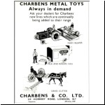 Games & Toys advert, February 1950