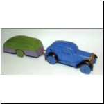 Charbens pre-war no.525 Saloon Car & Caravan