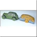 Charbens pre-war no.525 Saloon Car & Caravan