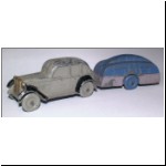 Charbens pre-war no.525 Saloon Car & Caravan