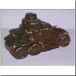 Charbens Large Plaster Armoured Car