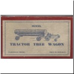 Charbens No.17 Tractor & Log Wagon, earlier box